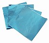 LTBLUE - 8 X 8 Candy Wrapper FOIL Sheets (Qty 500) HEAVY DUTY